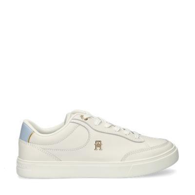 Tommy Hilfiger Sport Chic Court lage sneakers voor dames, Kleding | Dames, Schoenen, Sneakers of Gympen, Wit, Nieuw, Verzenden