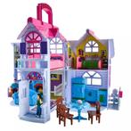 Kruzzel Opvouwbare Poppenhuis: Compact en Vol Speelplezier, Kinderen en Baby's, Speelgoed | Overig, Ophalen of Verzenden, Nieuw
