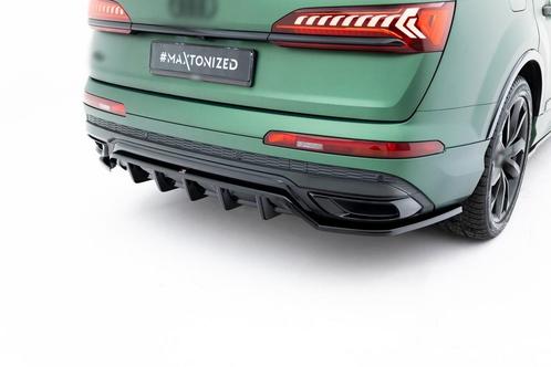 Central Rear Splitter (with vertical bars) voor Audi Q7 S-Li, Auto diversen, Tuning en Styling, Ophalen of Verzenden