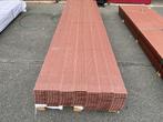 Veiling - 17,05 m² composiet vlonderplank bruin 420x14,5x2,, Doe-het-zelf en Verbouw, Hout en Planken, Nieuw