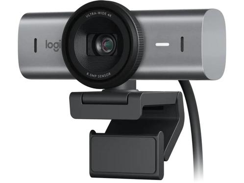 Logitech MX Brio - Ultra HD 4K Webcam - 30 fps - Grafiet, Computers en Software, Webcams, Zo goed als nieuw, Verzenden