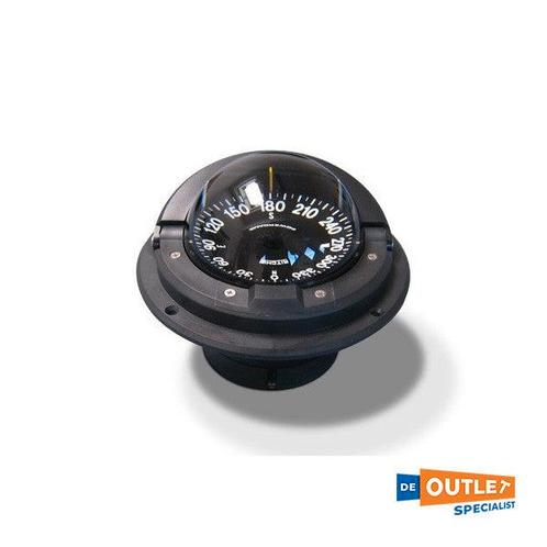 Bieden: Ritchie Helmsman HF-72 flush mount compass black, Doe-het-zelf en Verbouw, Gereedschap | Handgereedschap, Nieuw, Ophalen of Verzenden