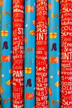 Inpakpapier Sinterklaas Consumentenbox 50 rollen - Breedte, Ophalen of Verzenden, Nieuw, Overige typen