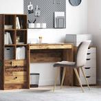 vidaXL Bureau Oud hout 90 x 40 x 76 cm Bewerkt hout, Verzenden, Nieuw