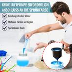 Accu verfspuitsysteem, compatibel met Makita 18 V accus, el, Verzenden, Nieuw