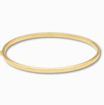 Gouden Bangle Drukknop Sluiting 14k 3 mm, Verzenden, Nieuw, Goud, Goud