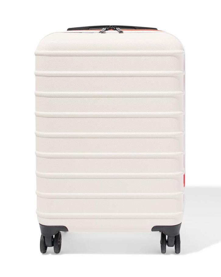 HEMA Koffer 35x55x20cm 33L beige, Sieraden, Tassen en Uiterlijk, Tassen | Reistassen en Weekendtassen, Nieuw, Verzenden