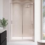 Douchewand Calgary 140 x 190 cm Chroom Transparant Glas 8 mm, Doe-het-zelf en Verbouw, Sanitair, Verzenden, Nieuw, Douche