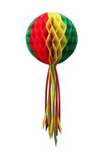 Hangdecoratie bol rood/geel/groen ø 50 cm, Ophalen of Verzenden, Nieuw