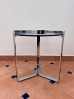 Bijzettafel - Glas, Roestvrij staal - Misuraemme Ring