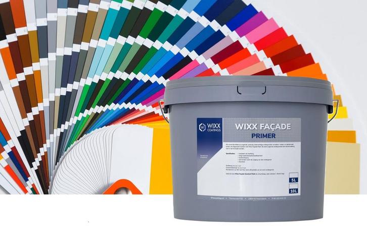 Wixx Façade Primer 5L, Doe-het-zelf en Verbouw, Verf, Beits en Lak, Verf, Overige kleuren, Nieuw, Minder dan 5 liter, Verzenden