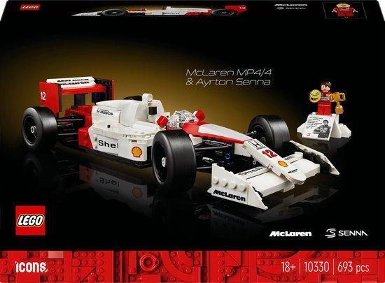 LEGO Icons McLaren MP4/4 en Ayrton Senna - 10330, Kinderen en Baby's, Speelgoed | Overig, Verzenden