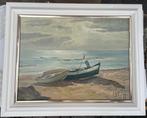 Dieter Wulff (1929-2010) - Boote am Meer, Antiek en Kunst, Kunst | Schilderijen | Klassiek