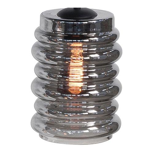 High Light | Smoked / Rook Glas | Fantasy Twist | Ø16, Huis en Inrichting, Lampen | Lampenkappen, 50 cm of meer, Rond, Zwart, Nieuw