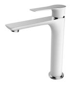Casma éénhendel-wastafelmengkraan hoog  wit/chroom, Doe-het-zelf en Verbouw, Sanitair, Verzenden, Nieuw