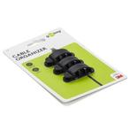 Kabelhouder | Goobay | 3 sleuven (3 stuks, Ø 10.3 mm, Zwart), Verzenden, Nieuw