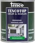 Tencotop Deur & Kozijn Hoogglans - 750ml - Middengroen, Verzenden, Nieuw