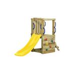 AANBIEDING - SwingKing speeltoestel Irma + glijbaan geel 66x