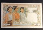 Frans Indochina. 100 Piastres = 100 Dong - ND (1954) - Pick