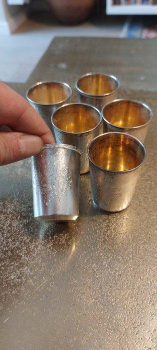 Tallinn Jewellery Factory - Drinkservies (6) - .875 (84, Antiek en Kunst, Antiek | Goud en Zilver