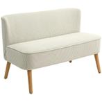TRUUSK Sofa 2 Zitter Moderne Bank Zonder Armleuning Gestoffe, Huis en Inrichting, Banken | Bankstellen, Verzenden, Nieuw
