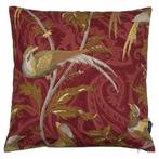 kussen geweven paisley vogel rood 45x45cm*, Huis en Inrichting, Verzenden, Nieuw