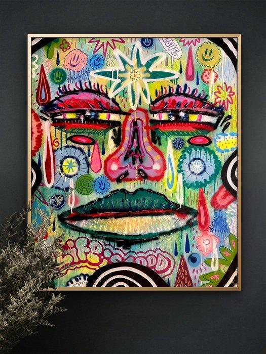 Nuno Barbedo (1983) - High on Life - XL SIZE, Antiek en Kunst, Kunst | Schilderijen | Modern