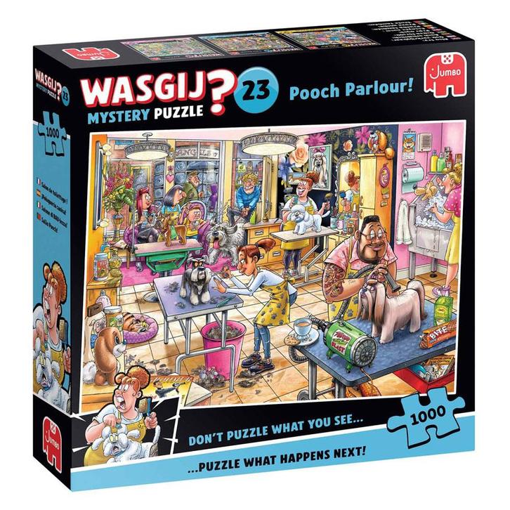 Wasgij Mystery 23 Legpuzzel - Spelletjesavond, 1000st., Kinderen en Baby's, Speelgoed | Kinderpuzzels, Ophalen of Verzenden