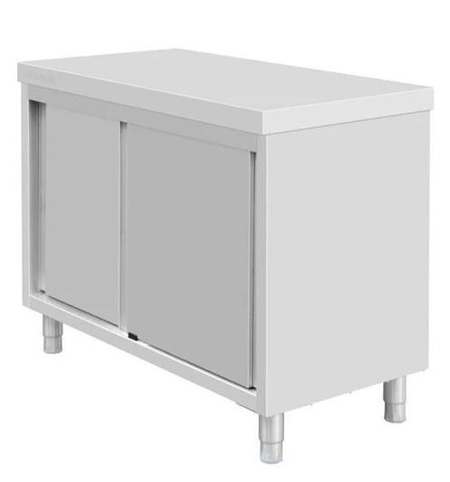 Staande Vloerkast RVS 900x1200x600mm Vogue, Zakelijke goederen, Horeca | Meubilair en Inrichting, Verzenden