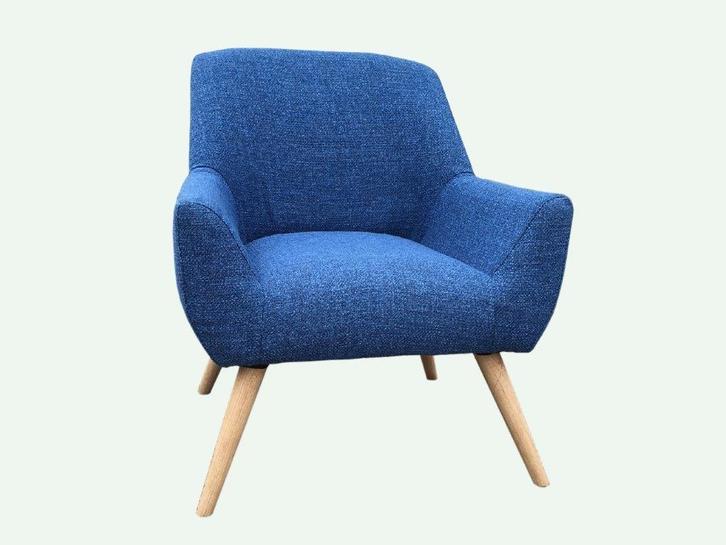 Carpino fauteuil uitgevoerd in stof, Huis en Inrichting, Fauteuils, Nieuw, Ophalen of Verzenden