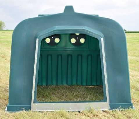 Groene schuilstal Shelterline, schuilhok 5 kalveren, Dieren en Toebehoren, Paarden en Pony's | Verzorgingsproducten, Nieuw, Ophalen of Verzenden