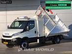 Iveco Daily 70C18 3.0L Driezijdige Kipper 500KG Kraan Kraanw, Stof, Gebruikt, Euro 6, Iveco