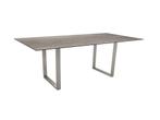 Stern Kufentafel RVS met tafelblad Silverstar - Grijs, Ophalen of Verzenden, Nieuw