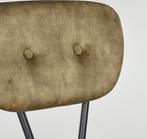 2dekans | Mica Decorations Monroe Eetkamerstoel - Stof Adore, Huis en Inrichting, Stoelen, Ophalen of Verzenden, Zo goed als nieuw