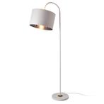 Vloerlamp staande lamp 173 cm Toledo 1xE27 wit, Nieuw, Verzenden