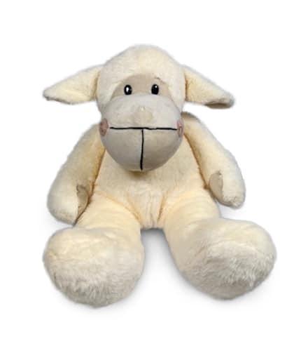 Funnies Schaap - Knuffeldier - Ecru - 45 cm, Kinderen en Baby's, Speelgoed | Knuffels en Pluche, Ophalen of Verzenden