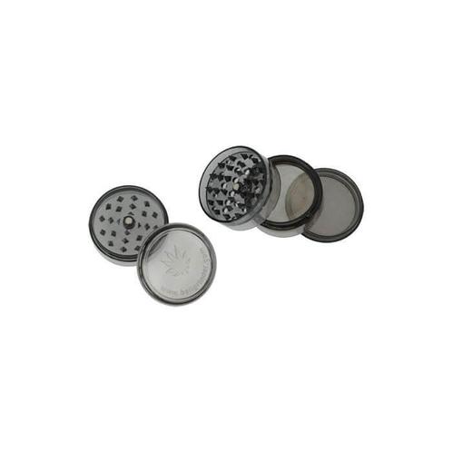 Kruidengrinder Plastic - Ø60 mm (5-delig)  Zwart, Verzamelen, Rookartikelen, Aanstekers en Luciferdoosjes, Nieuw, Ophalen of Verzenden