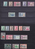Fiji 1953/1962 - Selectie van MNH-postzegels van Koningin, Gestempeld
