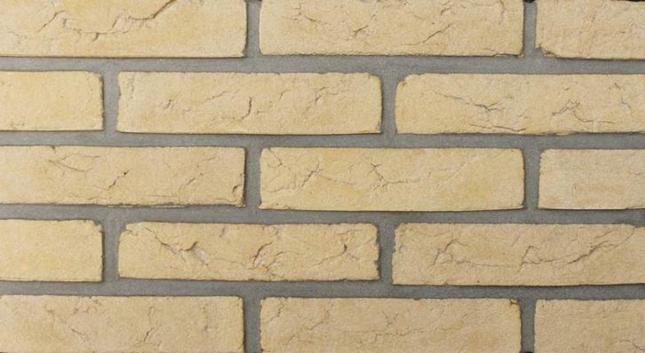 art. 6908 geel handvorm waalformaat gevelstenen metselstenen, Doe-het-zelf en Verbouw, Metselstenen, Bakstenen, Nieuw