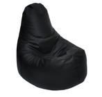 Zitzak sofa zwart - kunstleer fauteuil, Huis en Inrichting, Zitzakken, Ophalen of Verzenden, Nieuw