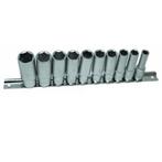 Doppenset - 10 Delig - 3/8 Duims Aansluiting - 8 Tot 19mm -, Ophalen of Verzenden, Nieuw