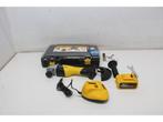 Powerplus POWXB20050 - Accu haakse slijper 20V - 125mm, Verzenden, Zo goed als nieuw