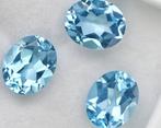 Zonder Minimumprijs - 3 pcs Blauw Topaas - 13.47 ct -, Sieraden, Tassen en Uiterlijk, Nieuw