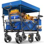 KESSER® Bolderkar - Opvouwbaar - Bolderwagen - Blauw •, Caravans en Kamperen, Verzenden, Nieuw
