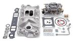 Edelbrock 2021 Performer EPS 650cfm Manifold/Carb Kit,, Auto-onderdelen, Nieuw, Amerikaanse onderdelen, Verzenden