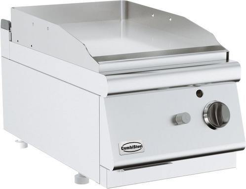Combisteel Base 700 Bakplaat | Gas | 6.5kw | Glad | 400x700x, Zakelijke goederen, Horeca | Keukenapparatuur, Nieuw in verpakking