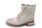 Mustang Veterboots in maat 38 Beige | 10% extra korting, Kleding | Dames, Schoenen, Beige, Mustang, Overige typen, Zo goed als nieuw