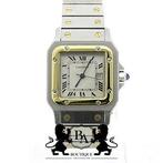 Cartier Santos Galbée 1172961 Goud Staal 29mm, Sieraden, Tassen en Uiterlijk, Horloges | Dames, Overige merken, Staal, Gebruikt