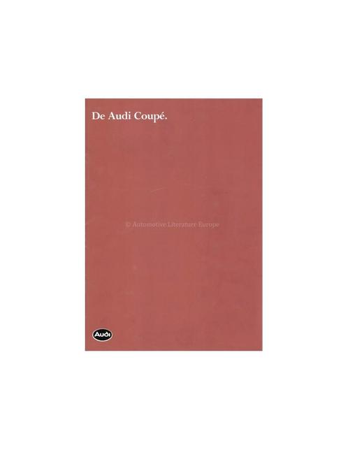 1980 AUDI COUPE BROCHURE NEDERLANDS, Boeken, Auto's | Folders en Tijdschriften, Audi