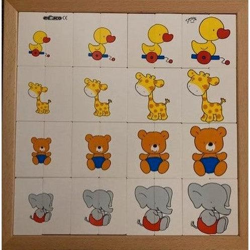 Educo begrip lotto van klein naar groot (olifant, beer, gira, Boeken, Schoolboeken, Nieuw, Verzenden